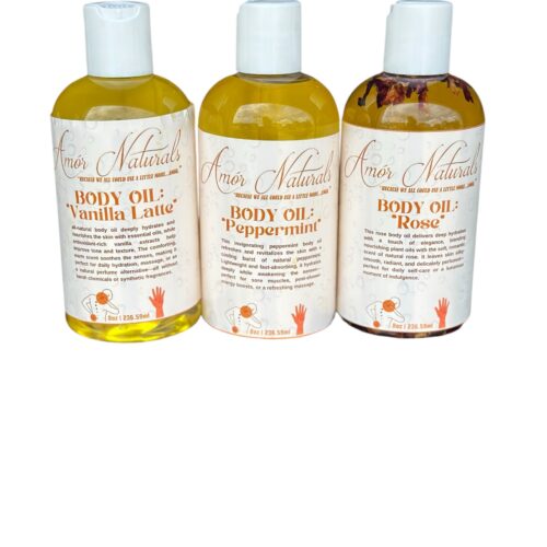 Natural Moisturizing Body Oils