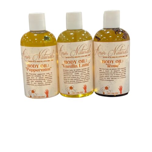 Natural Moisturizing Body Oils